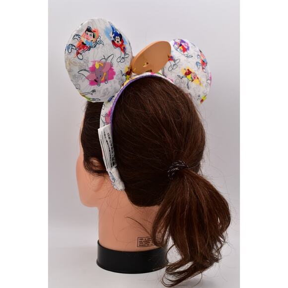 Disney Parks Ink & Paint Mickey Minnie Mouse Ears Paintbrush Headband Rare main image 4